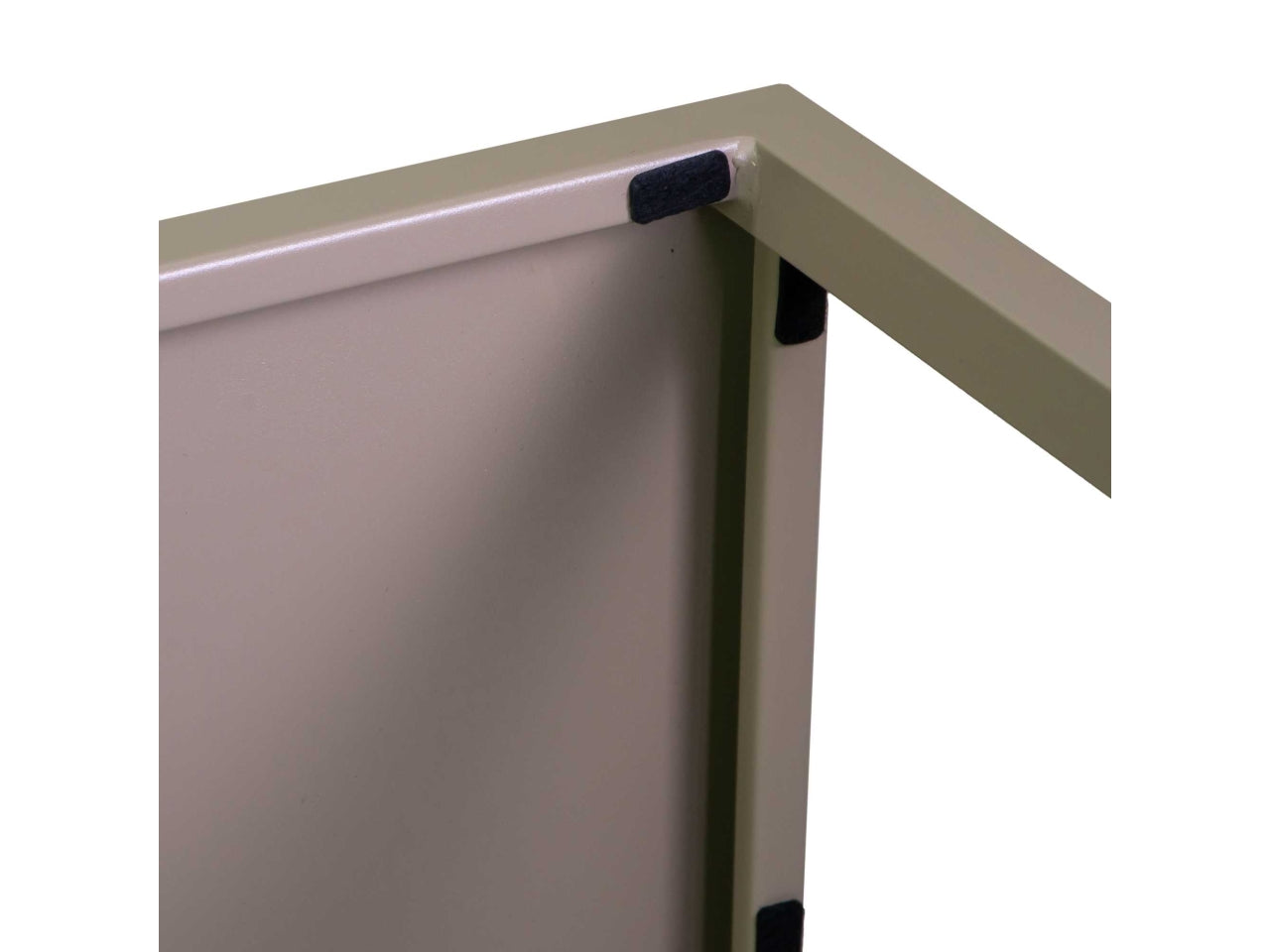 Tavolo quadrato in metallo new elma tortora 70x70h75cm
