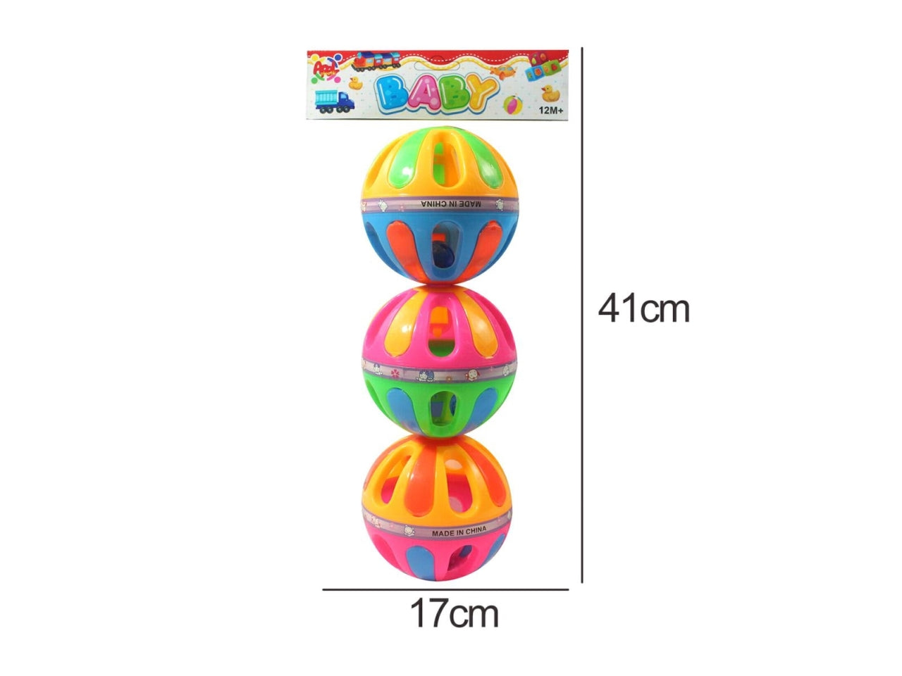 Set 3 palle musicali