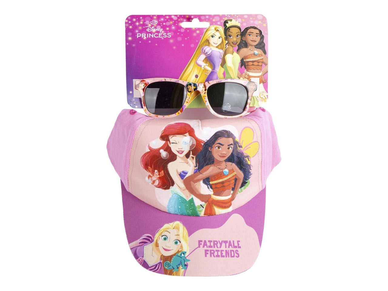 Princess set cappellino con visiera e occhiali da sole