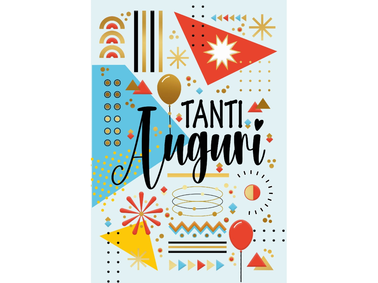 Biglietto buon compleanno tanti auguri