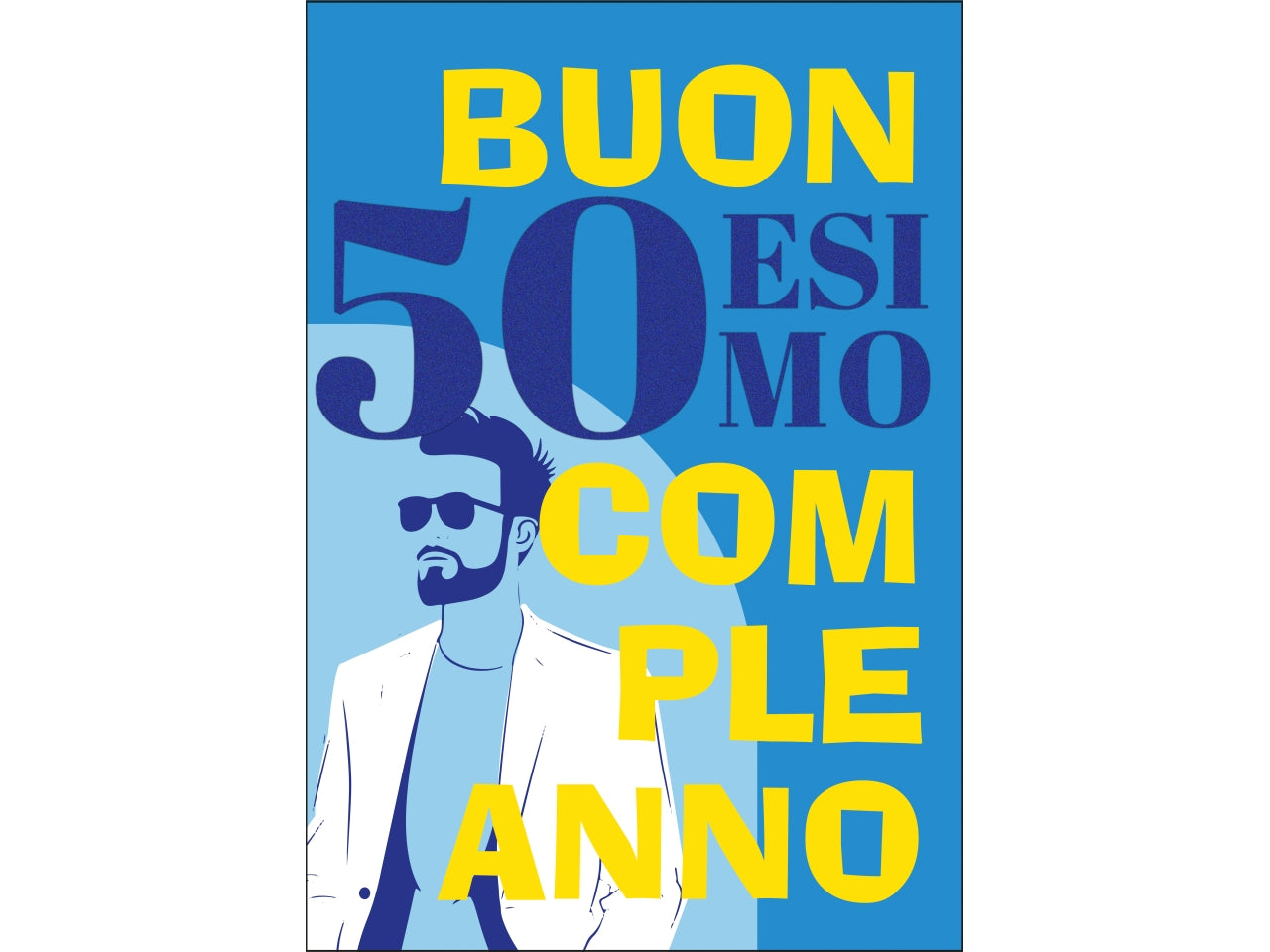 Biglietto 50 anni maschile