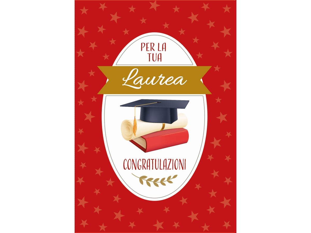Biglietto auguri laurea