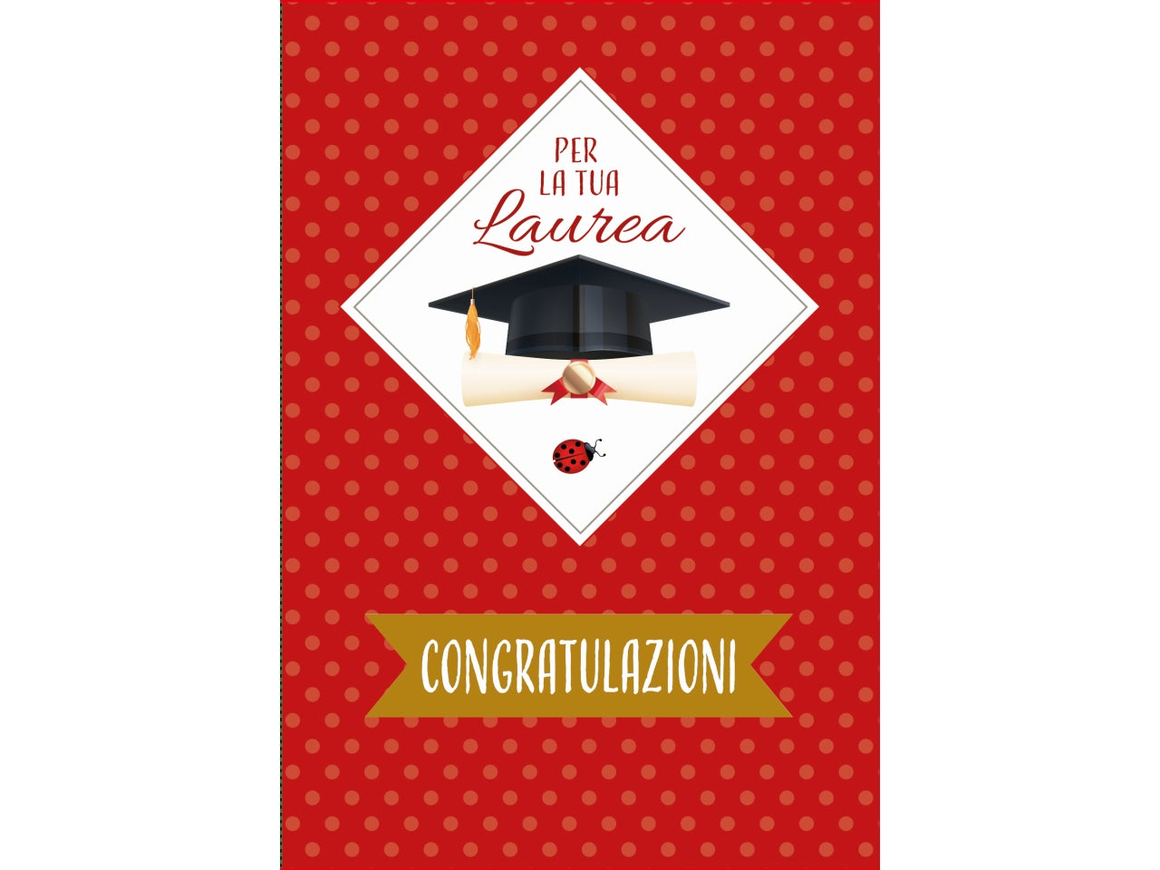 Biglietto auguri laurea