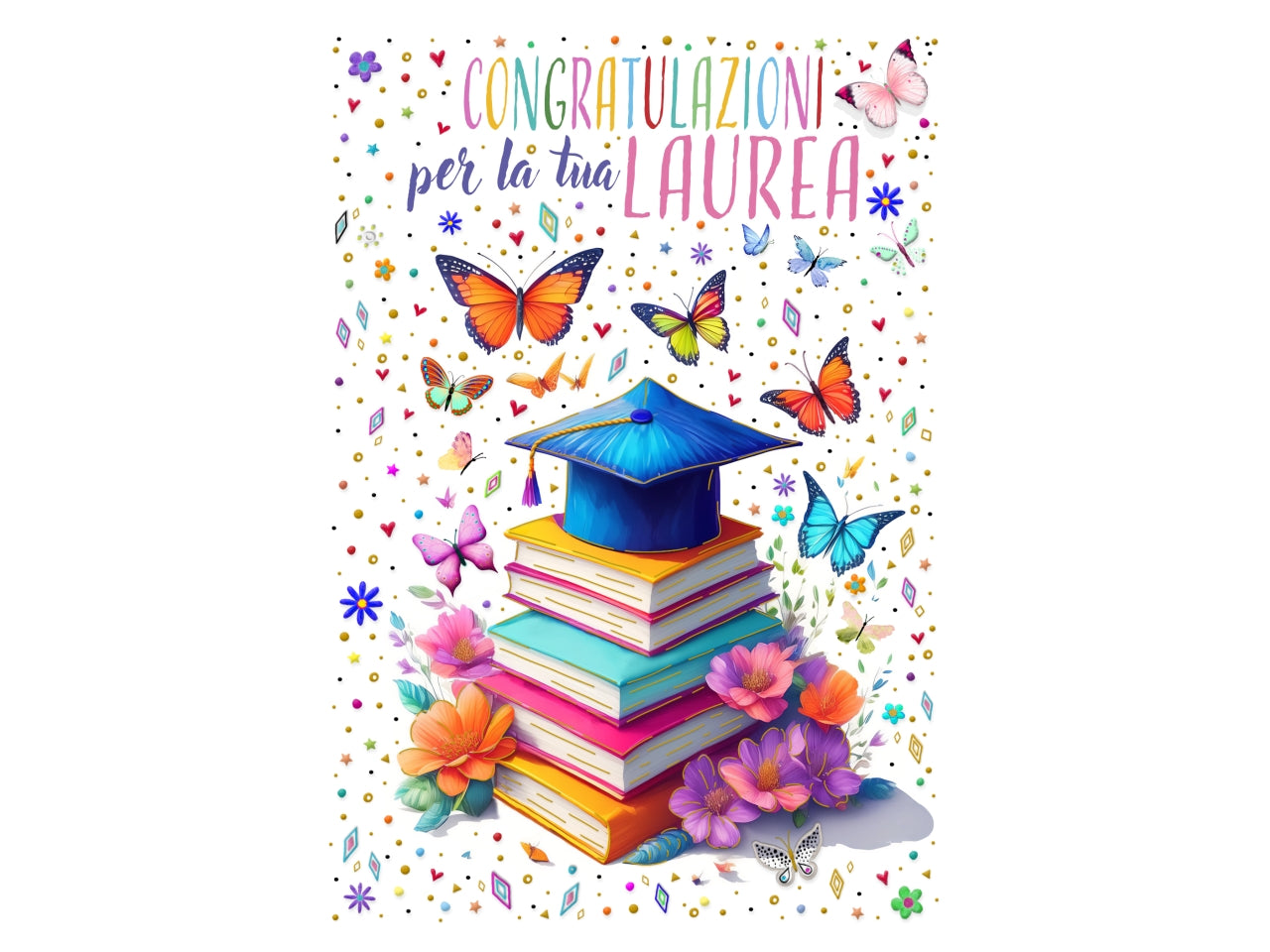 Biglietto auguri laurea