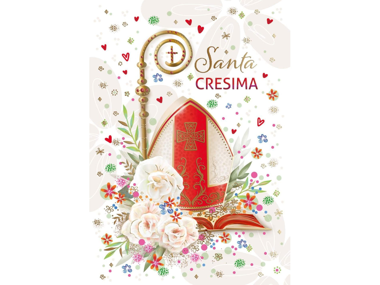 Biglietto santa cresima