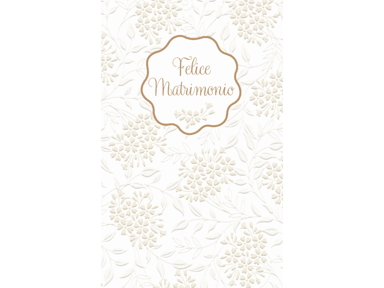 Biglietto mini felice matrimonio, confezione da 6 bigliettini