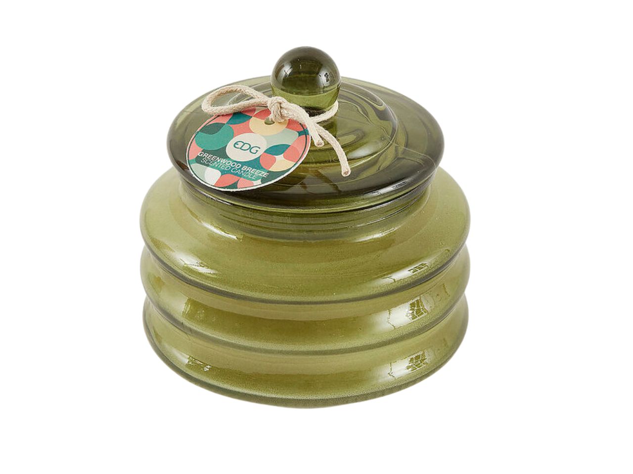 Candela ecrin profumata h.9,5xd.9,5cm profumazione greenwood