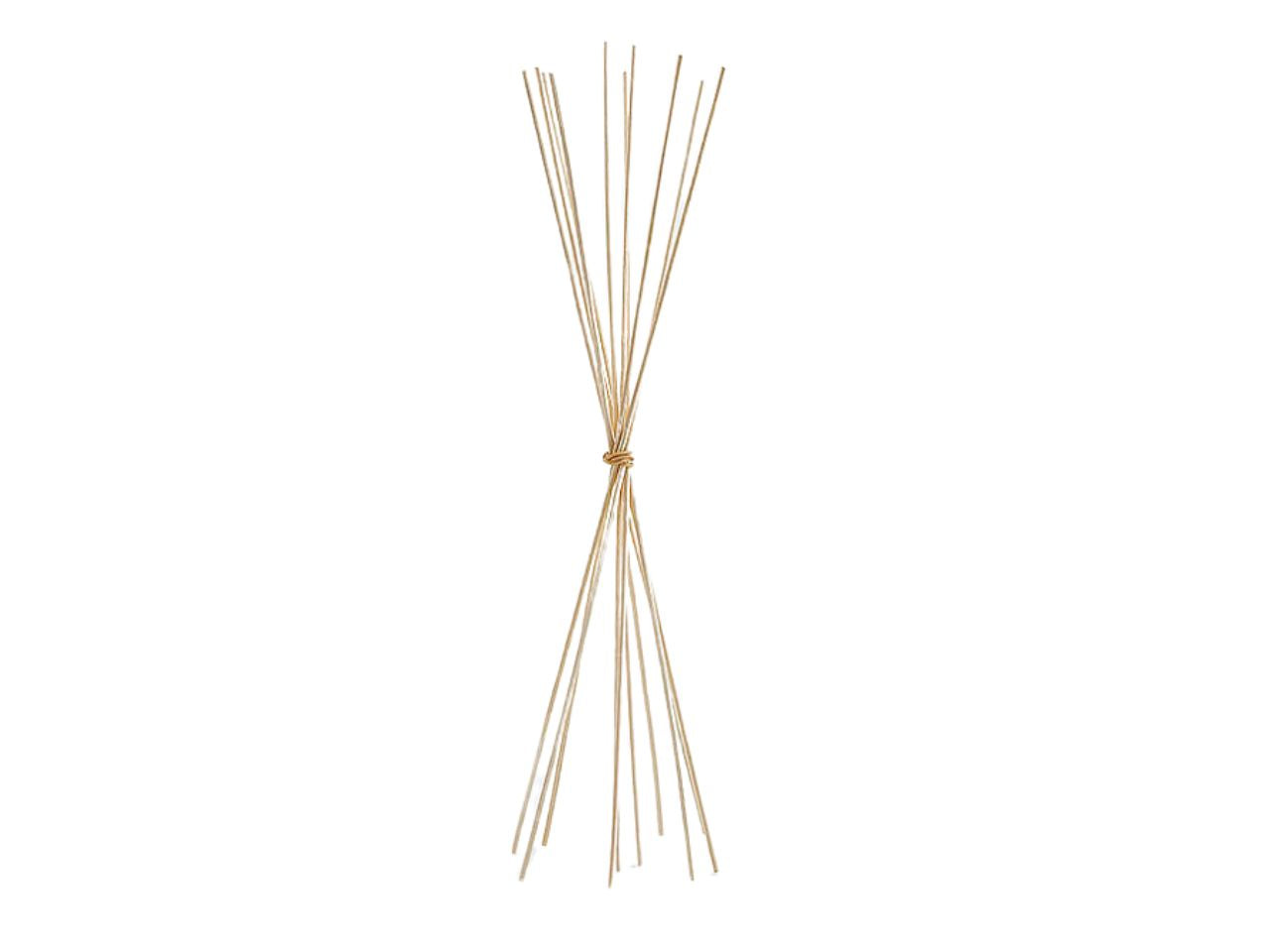 Bastoncini in rattan h.35xd3cm in confezione da 8pz colore  natural