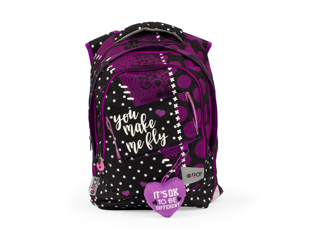 Gopop zaino estensibile round dark love