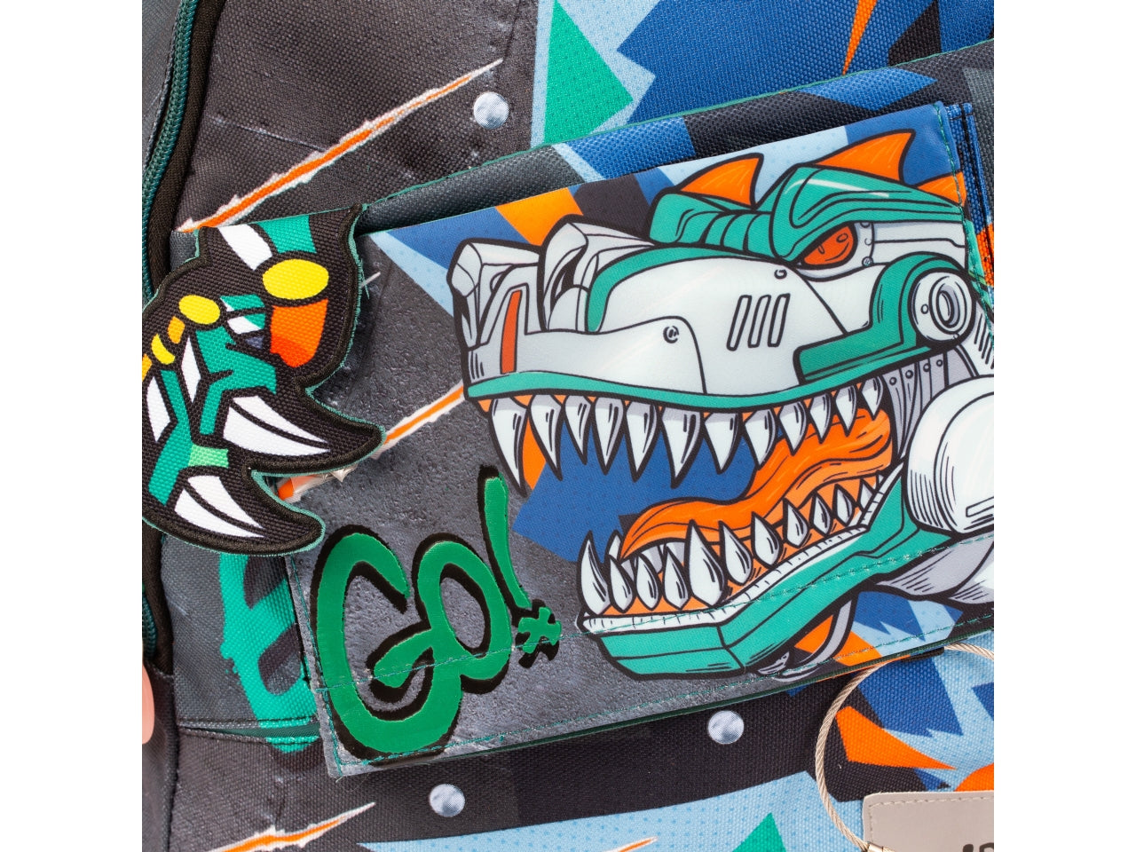 Gopop zaino estensibile round t-rex