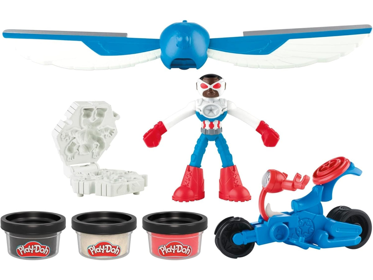 Play-doh moto di captain america