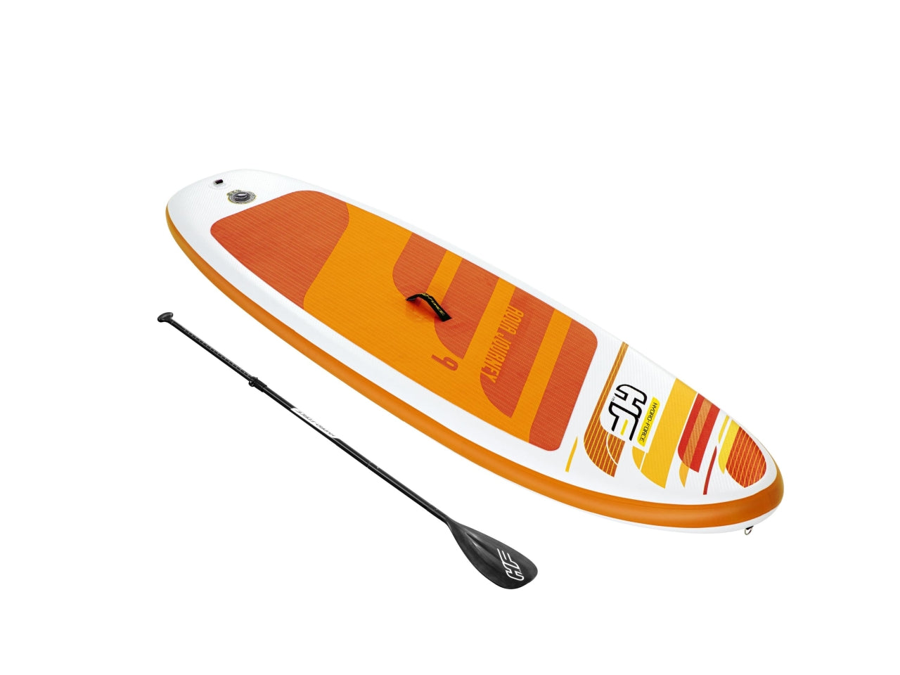 Sup hydro force sup 274x76cm include remo, pompa manuale, zaino, cordino di sicurezza, pinna, kit di riparazione