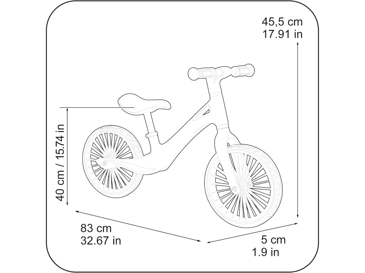 Feber bicicletta balance