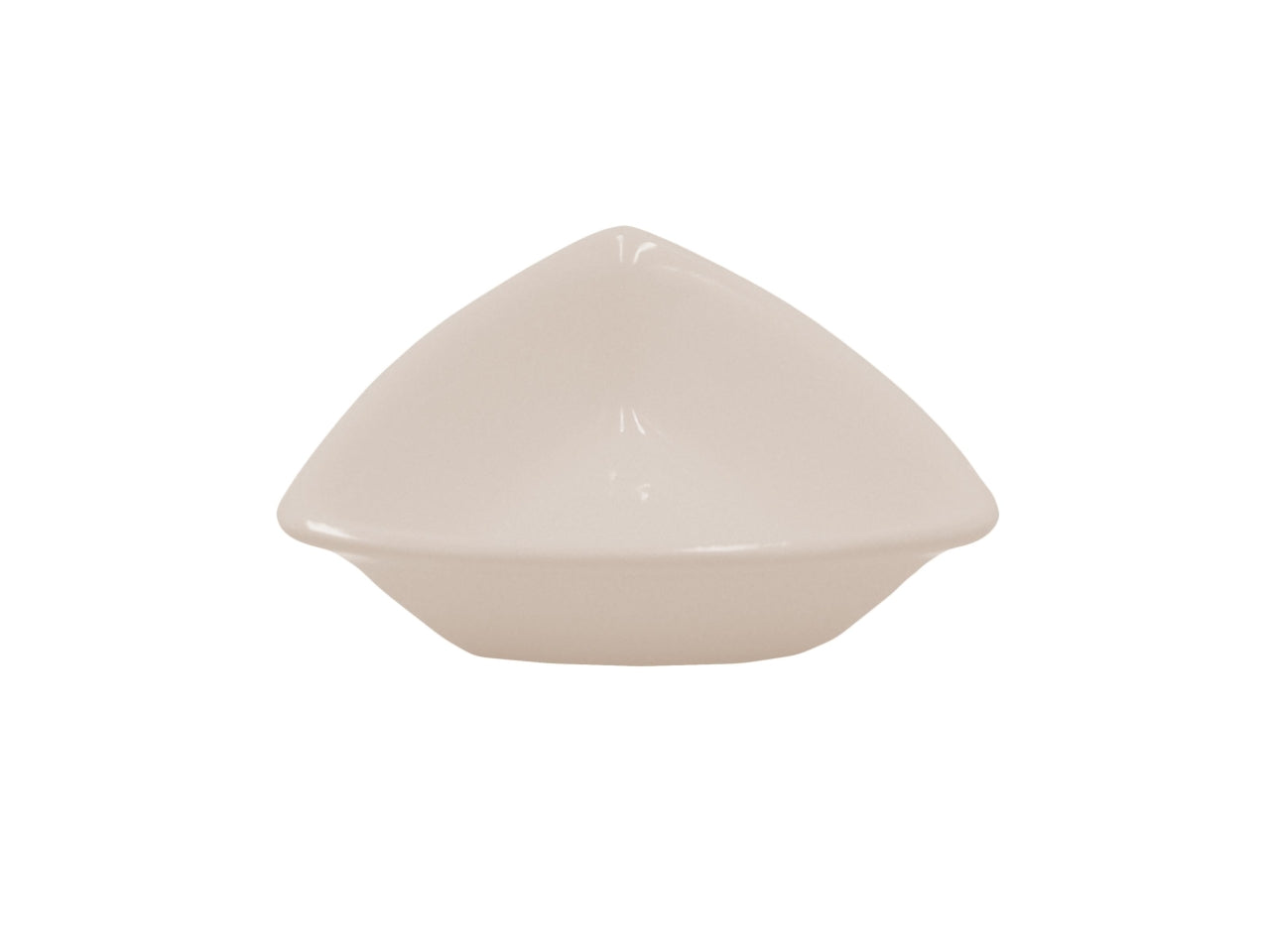 Ciotola romeo crema triangolo 15xh4x14cm $