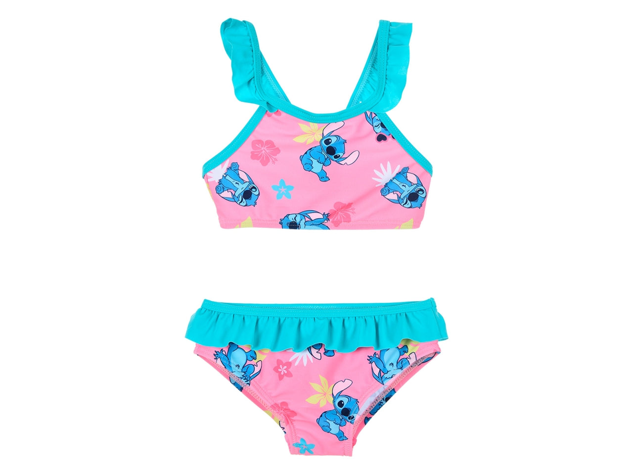 Lilo & stitch costume mare 2 pezzi taglie da  18 a 36 mesi