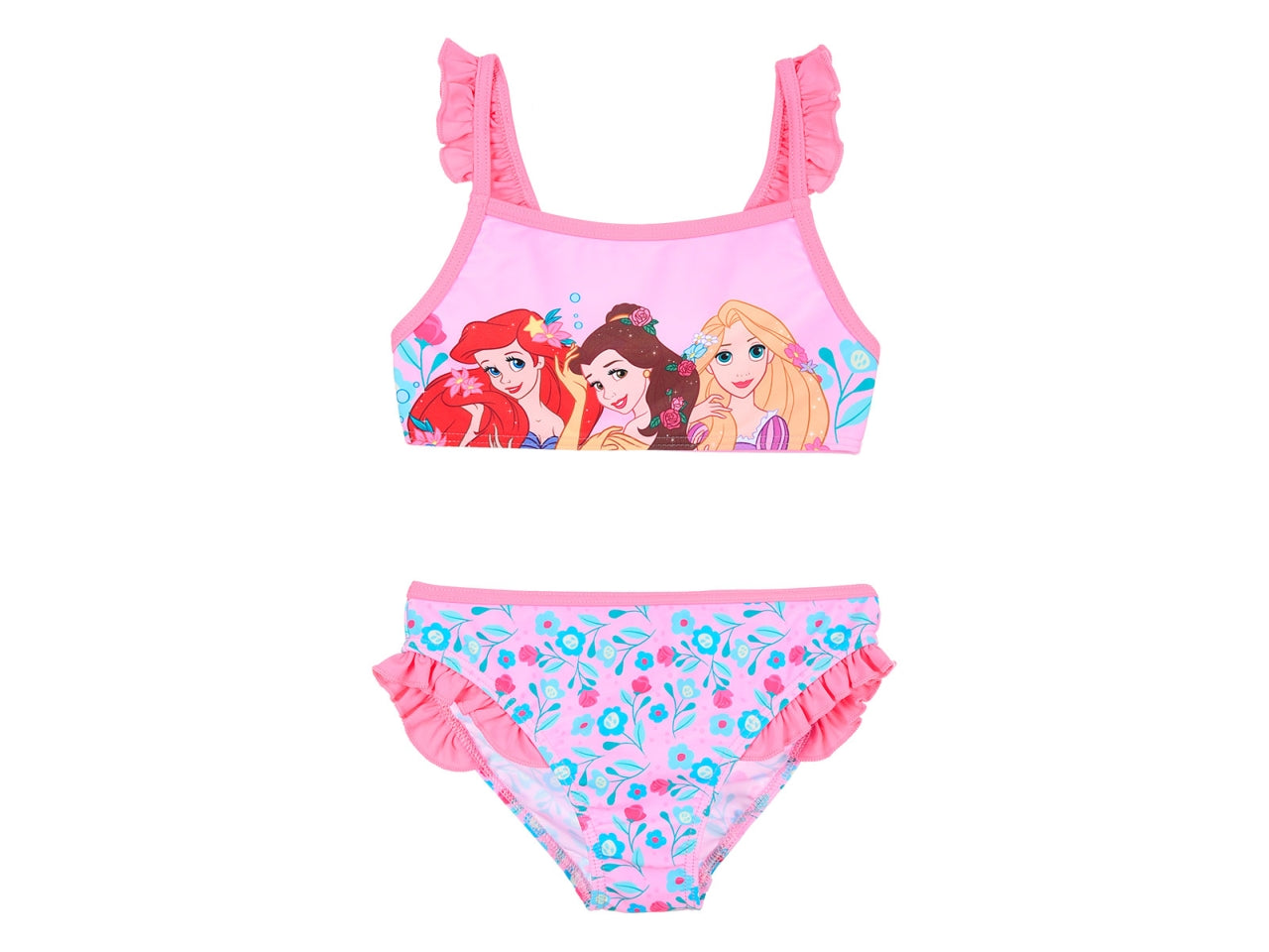 Principesse costume mare 2 pezzi taglie da 3 a 8 anni