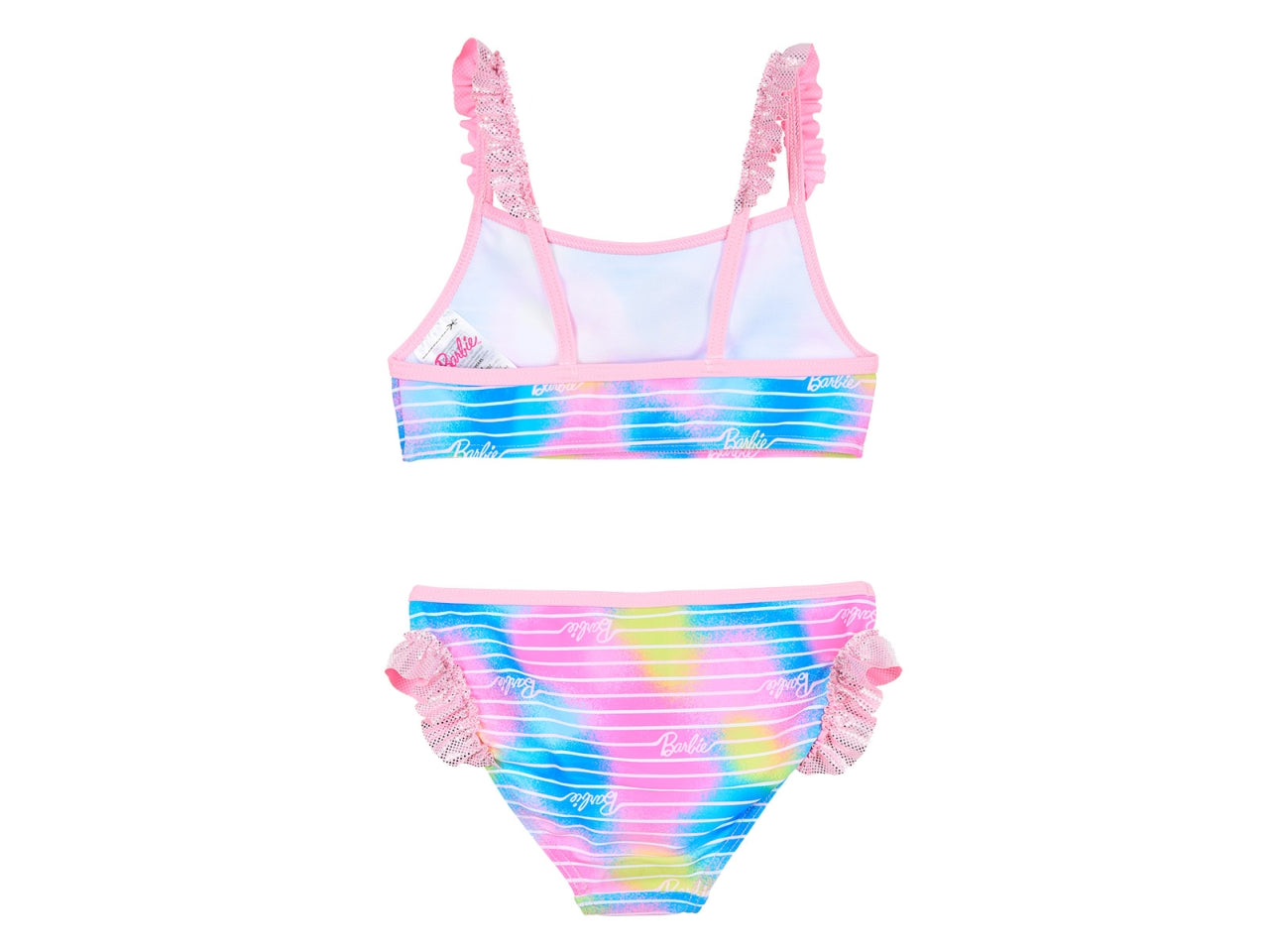 Barbie costume mare 2 pezzi taglie da 4 a 10 anni