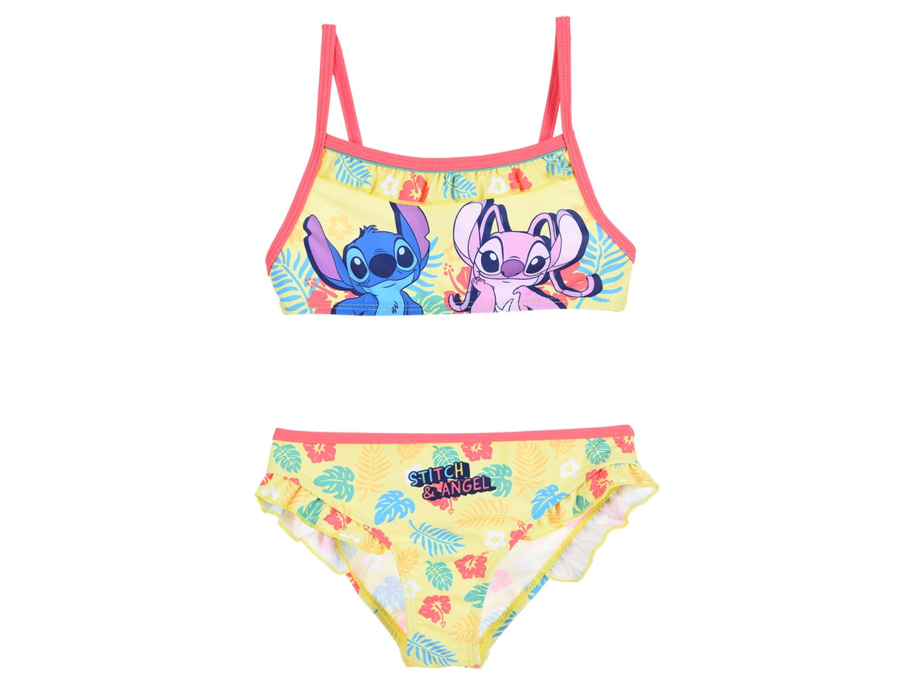 Lilo & stitch costume mare 2 pezzi taglie da 3 a 8 anni