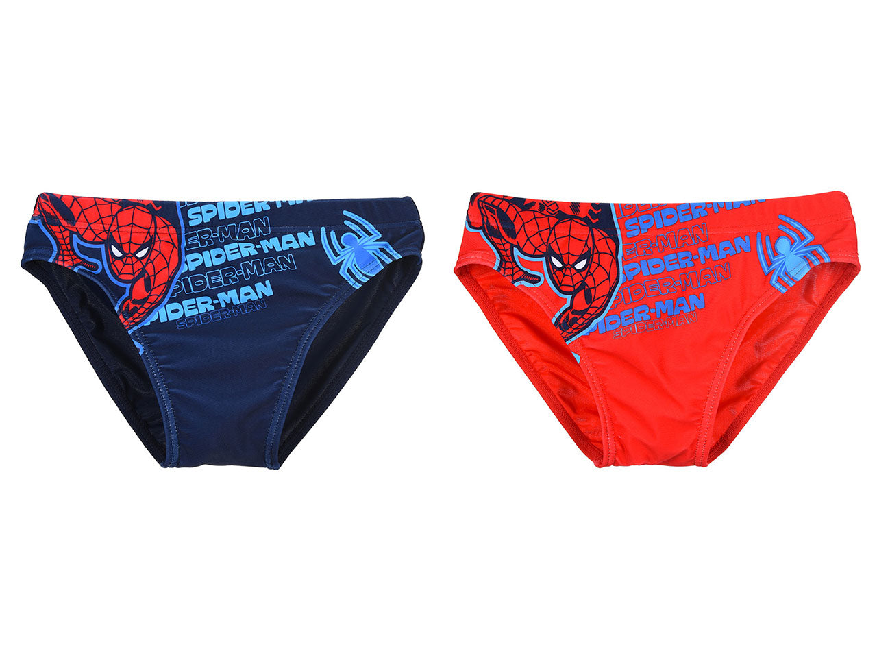 Spiderman costume mare slip taglie da 3 a 8 anni