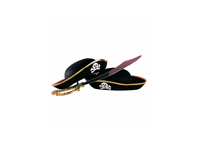 Cappello pirata in feltro