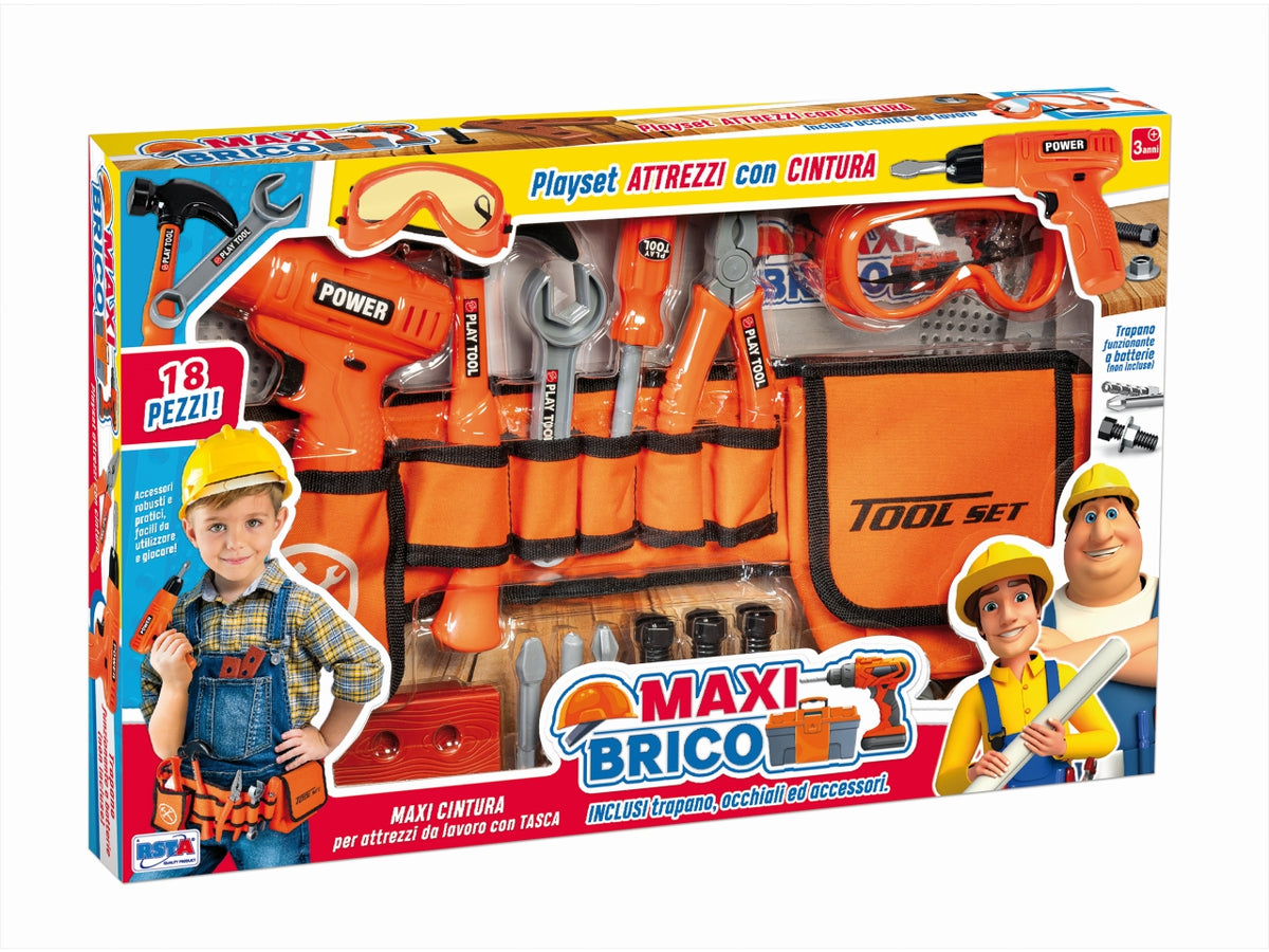Brico cintura attrezzi trapano batteria