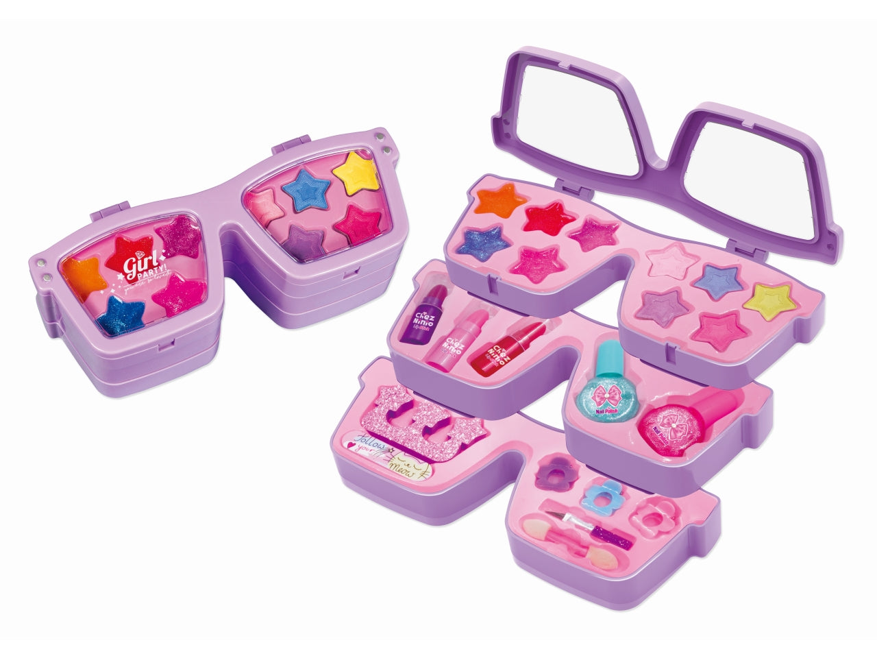 Minidiva cosmetici trousse occhiali da sole