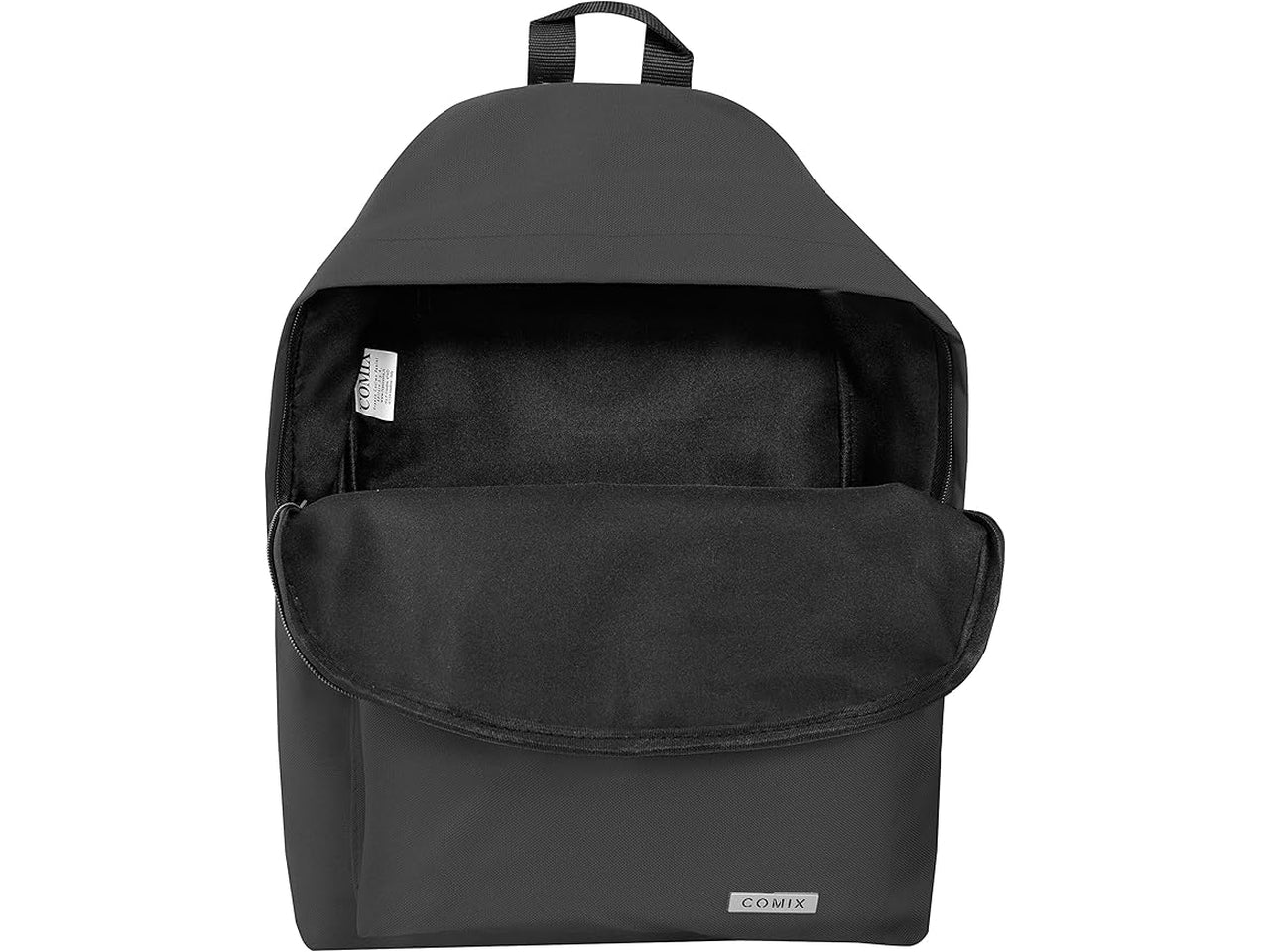 Zaino americano comix monocolore nero