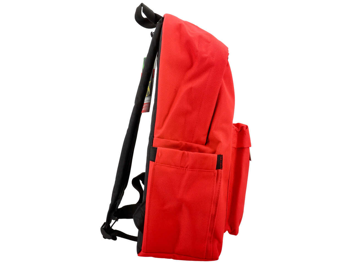 Zaino americano comix monocolore rosso$