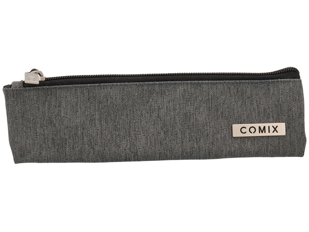 Astuccio 2 penne comix monocolore grigio melange