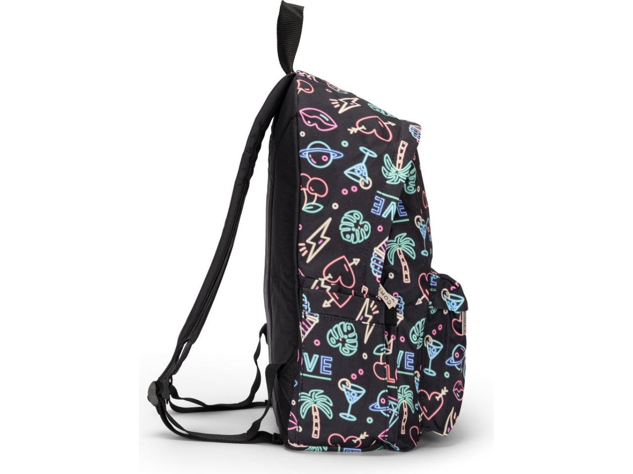 Zaino americano comix allover fantasia neon$