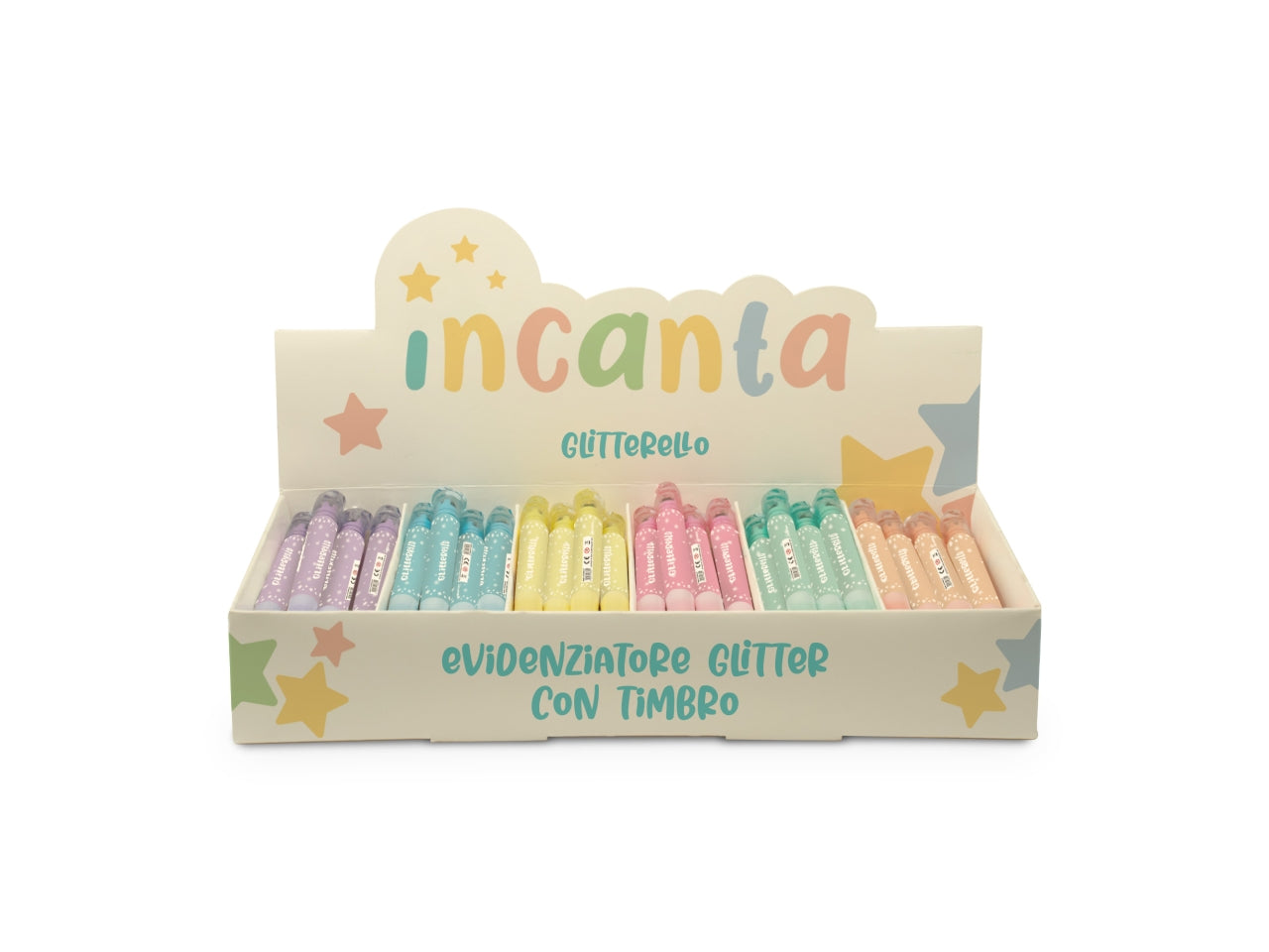 Glitterello, colori assortiti