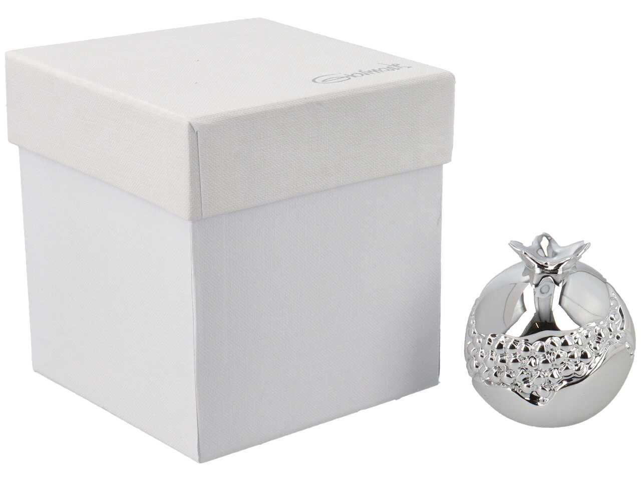 Melograno h.6cm argento