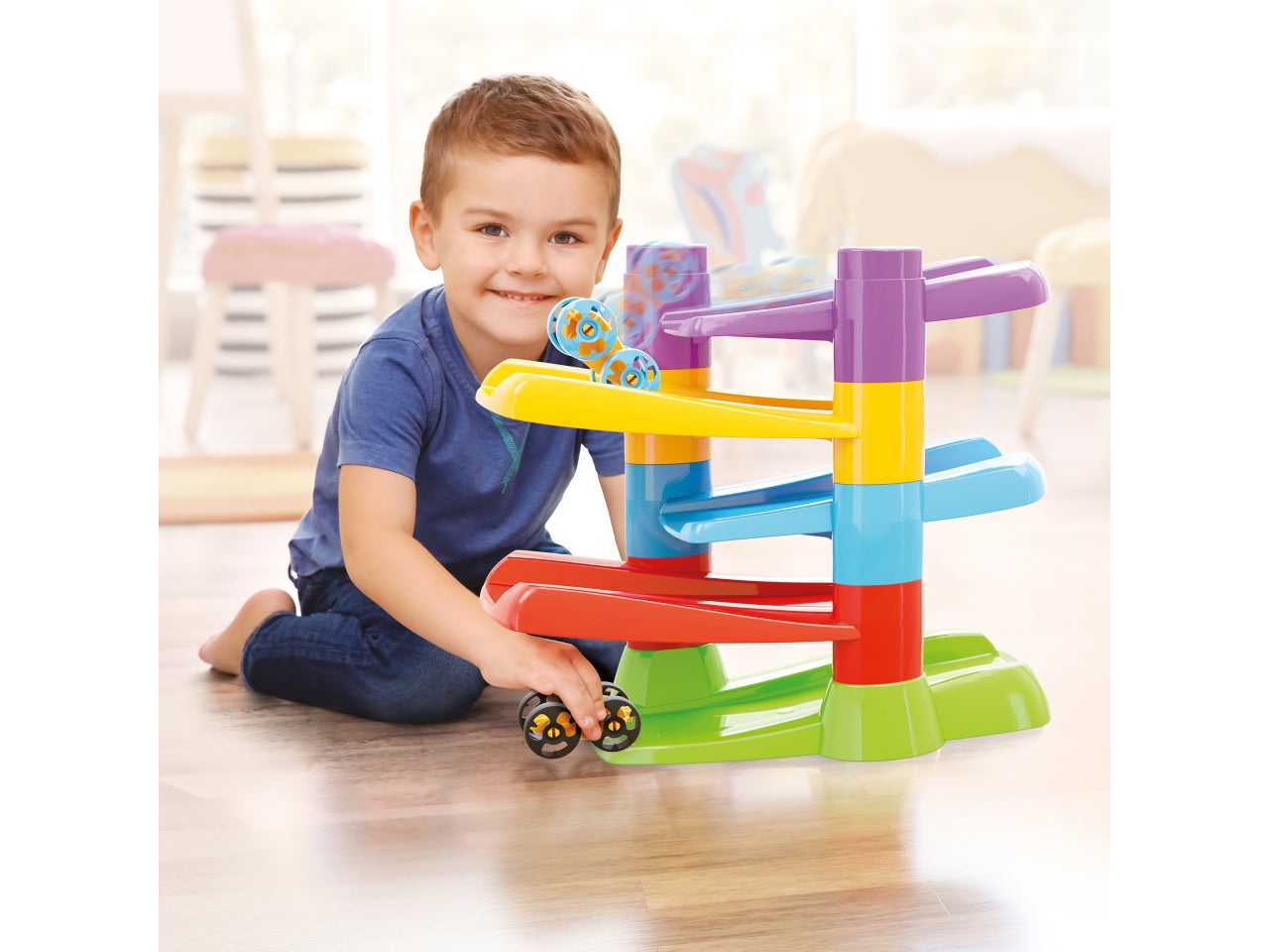 Flip car race track