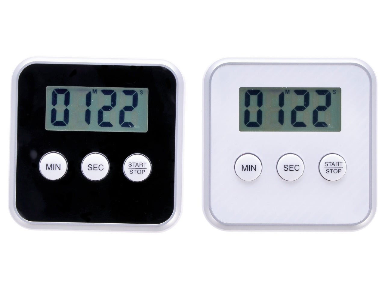 Timer da cucina digitale 8x2xh8cm in colori assortiti