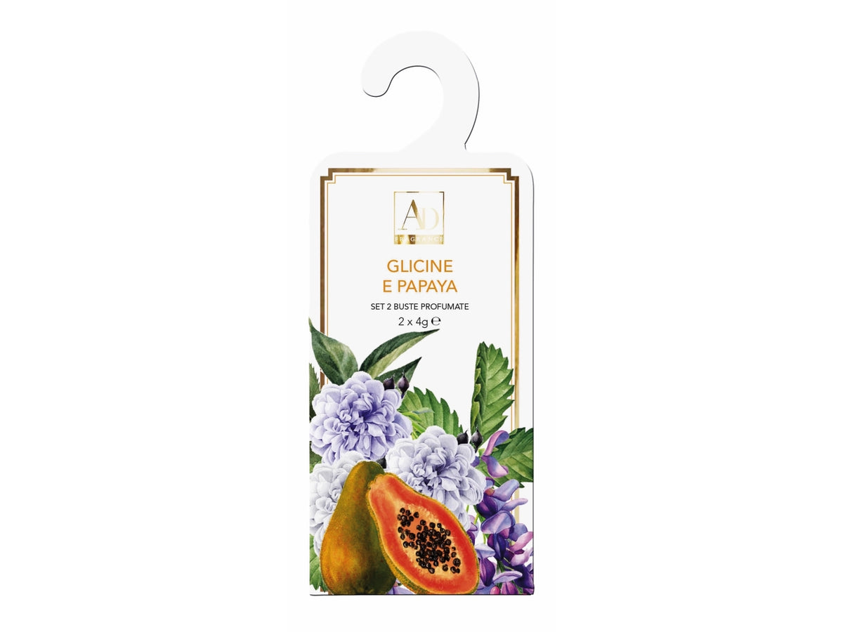 Buste profumate con grucce in 6 fraganze assortite