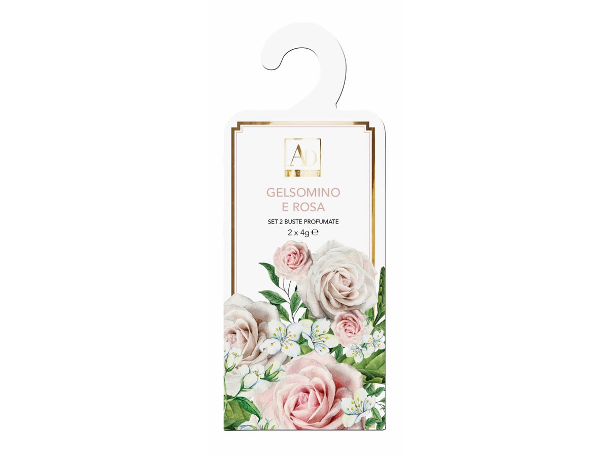Buste profumate con grucce in 6 fraganze assortite