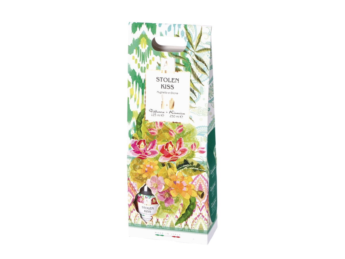 Diffusore  di essenze 125ml e ricarica 250ml fraganza stol kiss