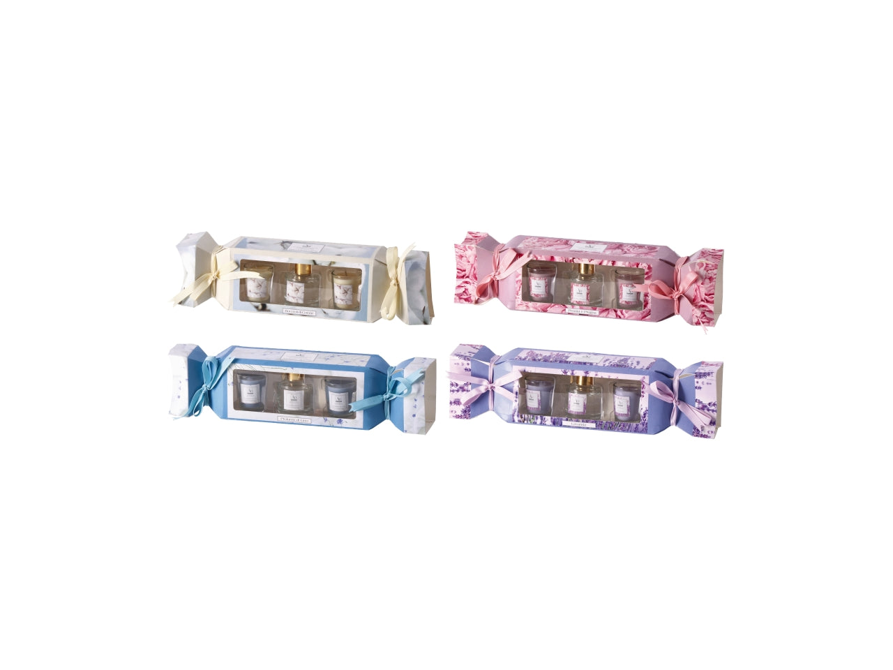 Diffusore  di essenze da 50ml con 2candele profumate da 35gr