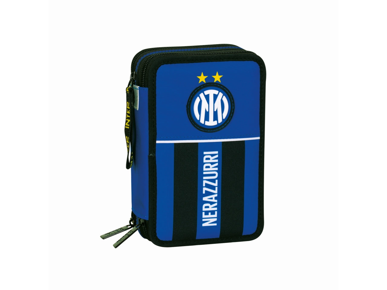 Astuccio 3 scomparti inter con 45 pezzi 12,5x20x7cm