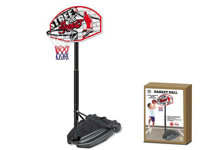 Gioco basket canestro con piantana h.230cm