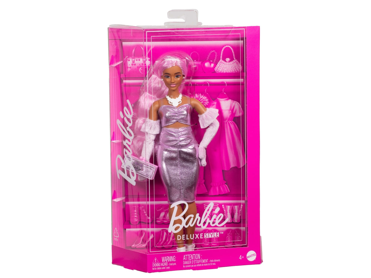 Barbie deluxe style metallic