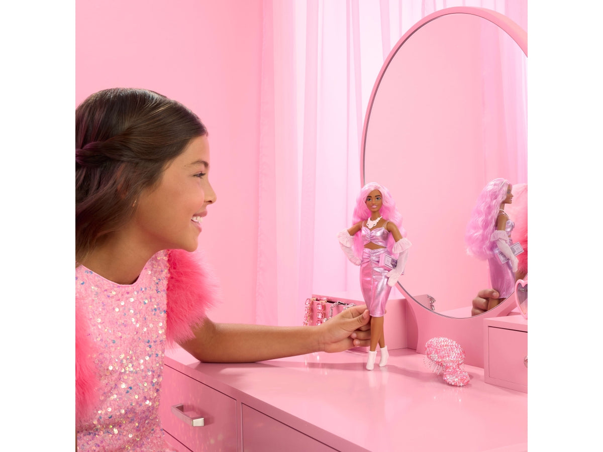 Barbie deluxe style metallic
