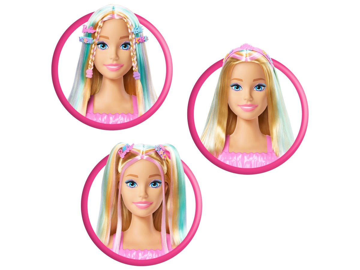 Barbie testa pettinabile deluxe $