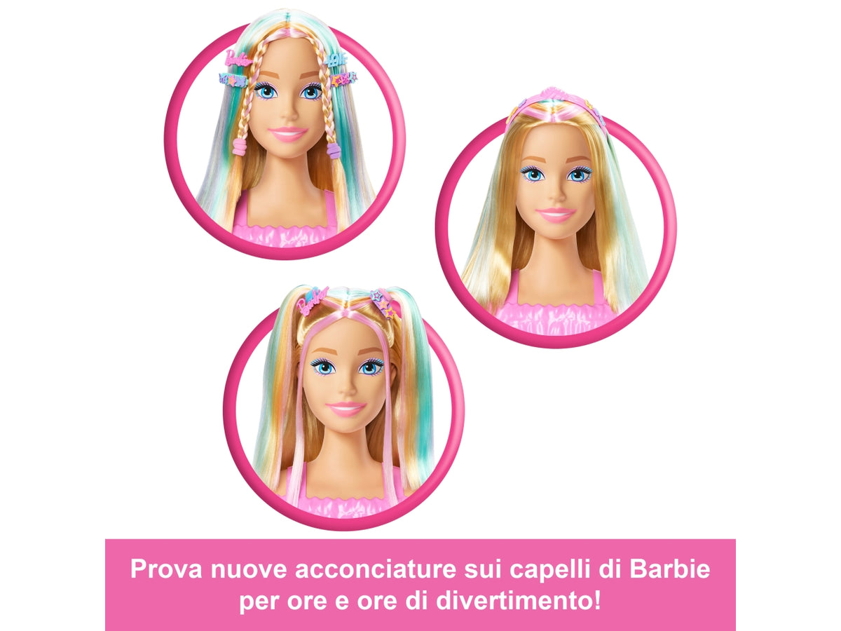 Barbie testa pettinabile deluxe $