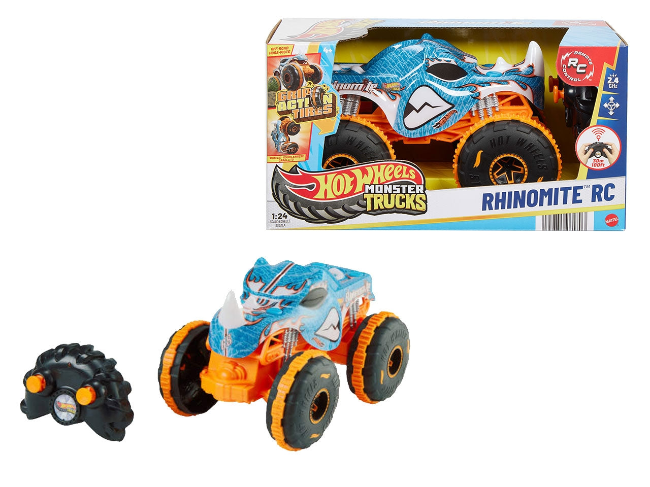 Hot Wheels RC monster rhinomite