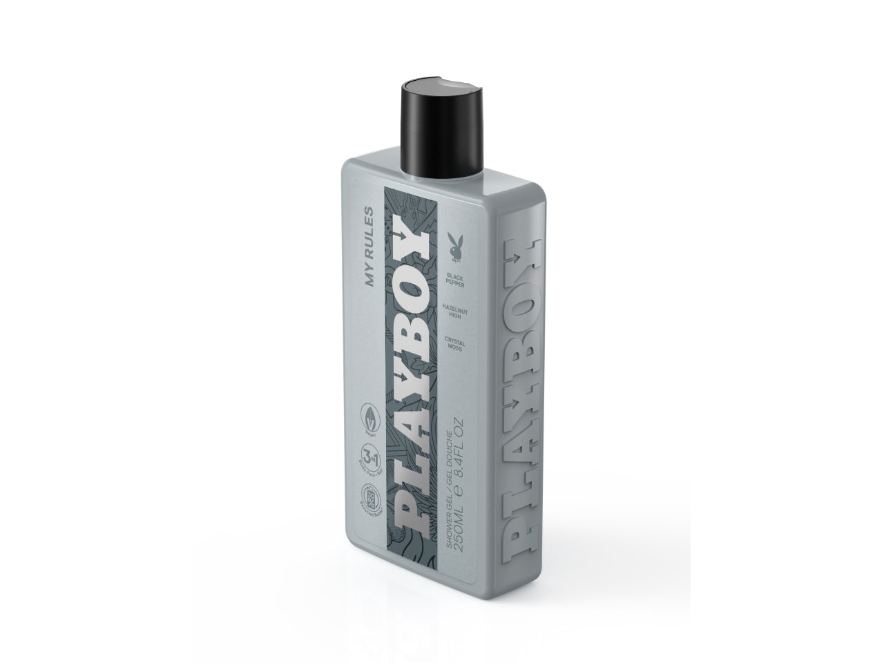 Playboy uomo my rules shower gel 250ml