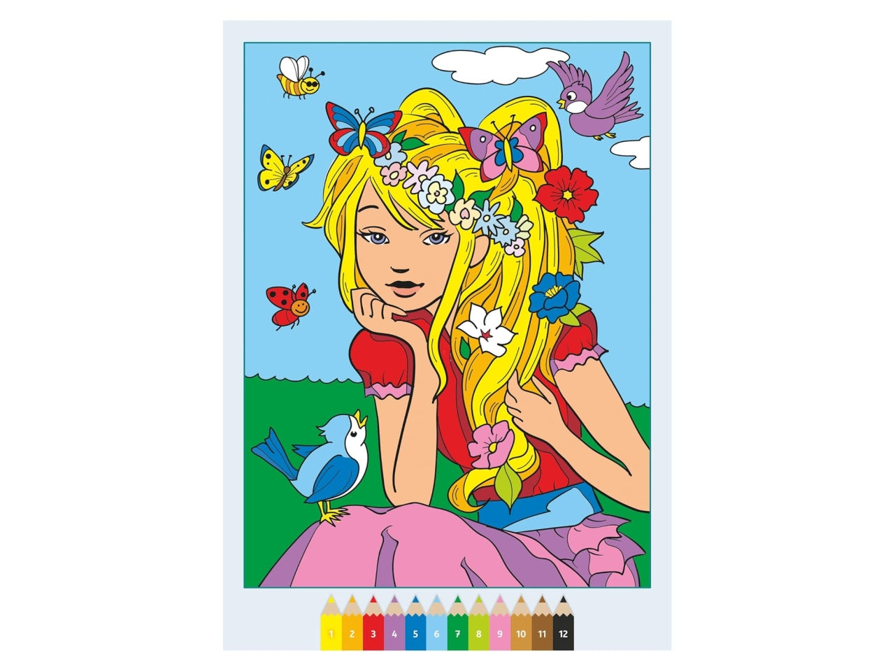 Creart album da colorare 7+ - fate, elfi e sirene