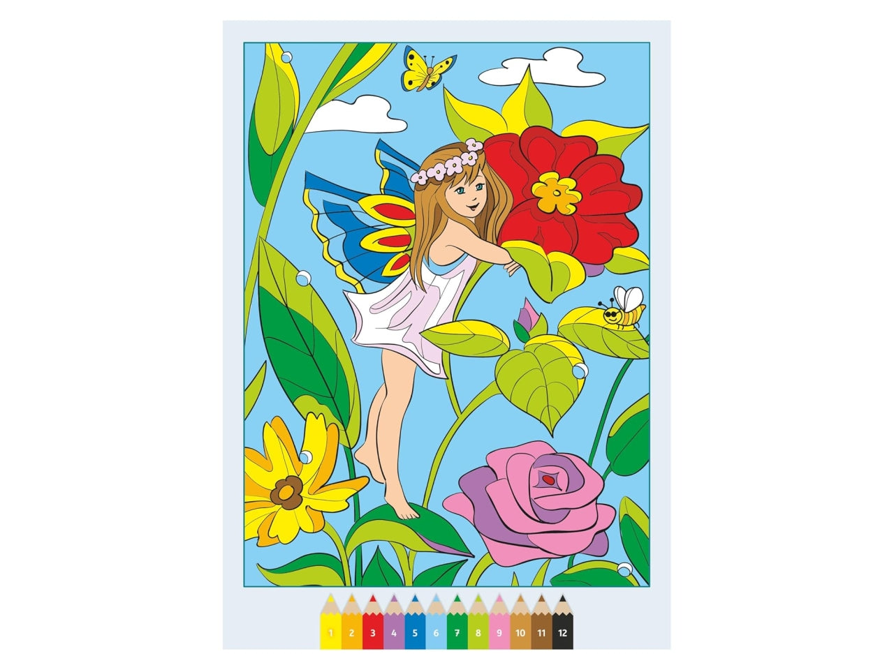 Creart album da colorare 7+ - fate, elfi e sirene
