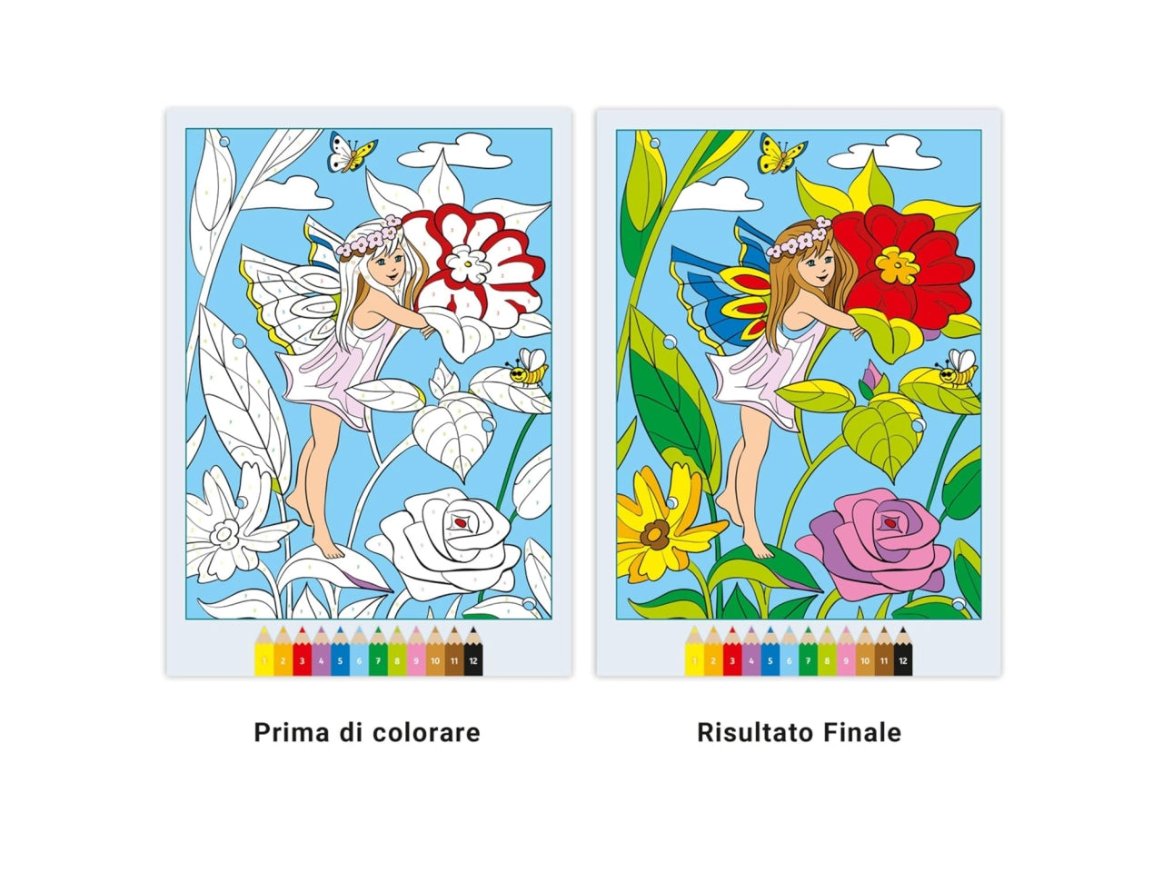 Creart album da colorare 7+ - fate, elfi e sirene