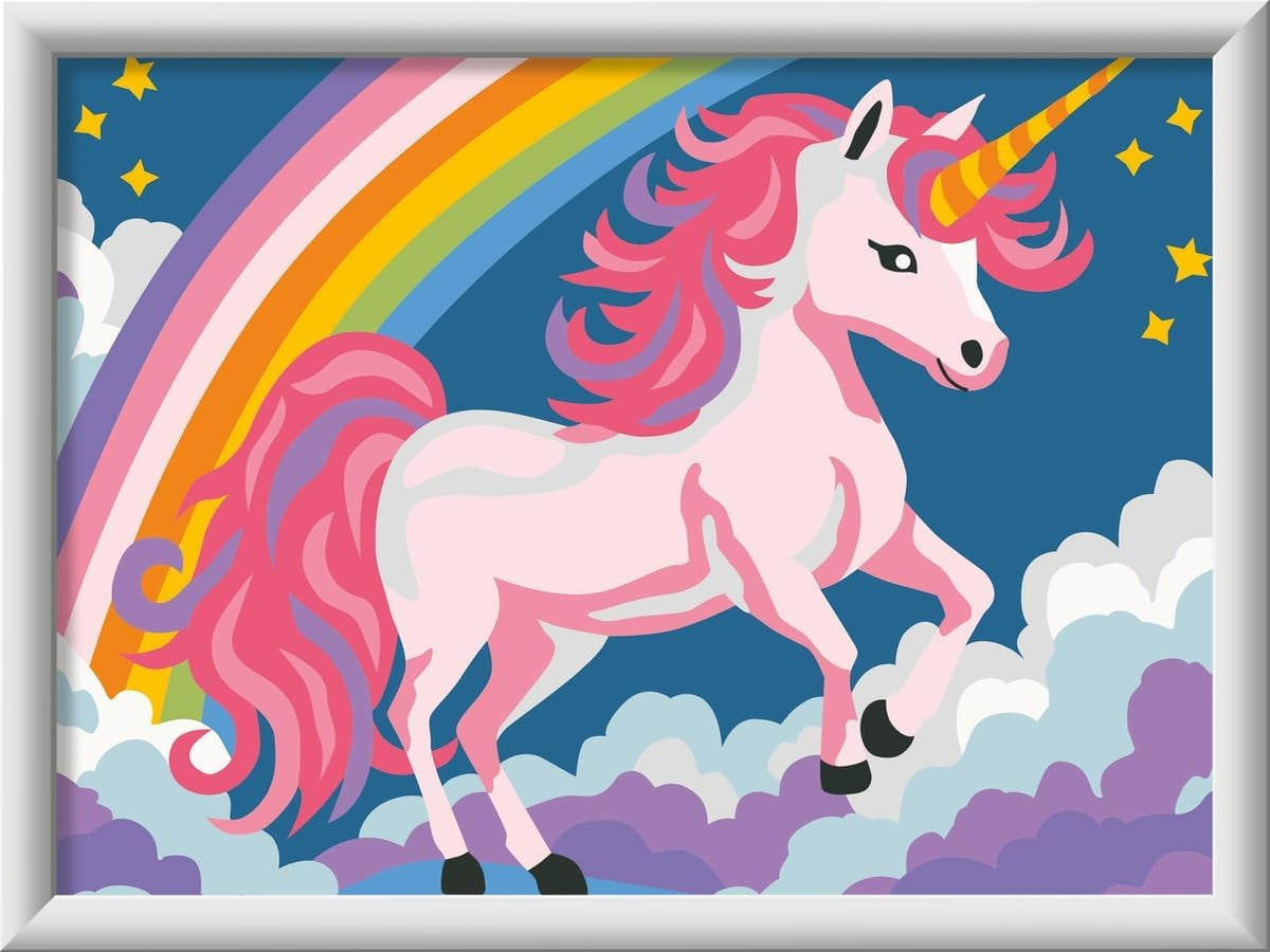 Creart serie d - unicorno rosa neon